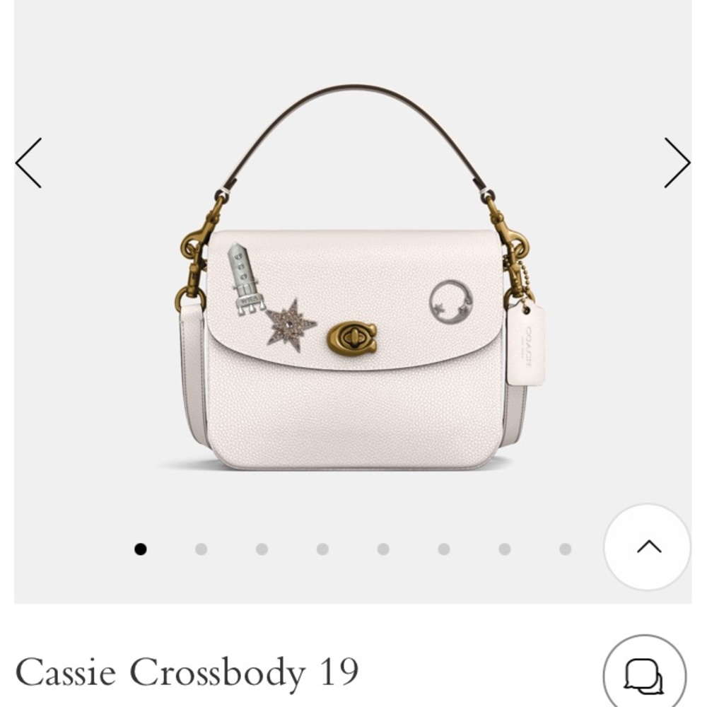 Coach Cassie 19 Crossbody w/ Charms
